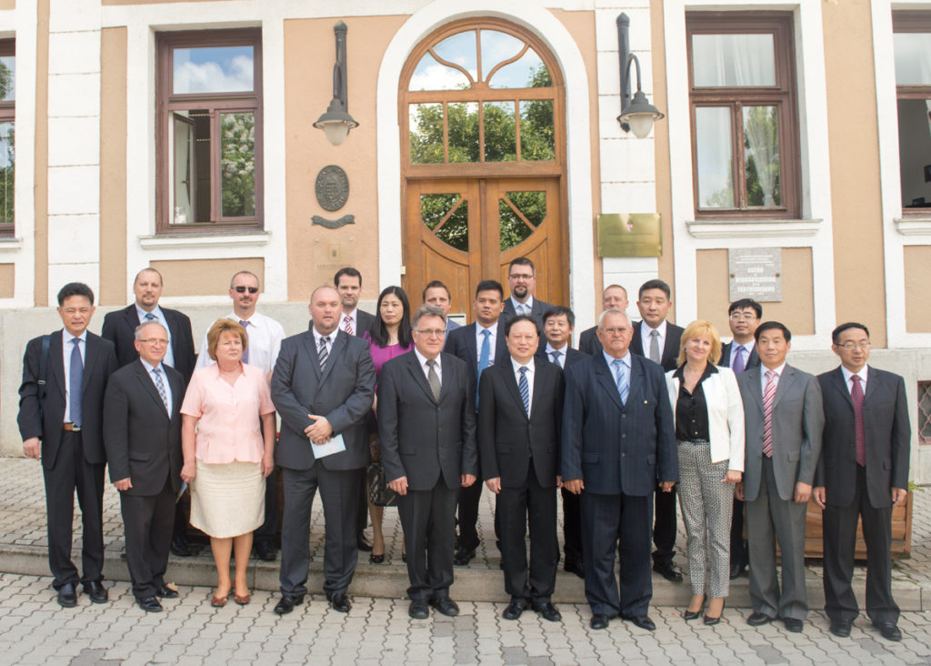 Kínai küldöttség látogatott Aszódra